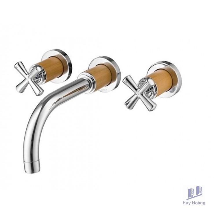 1-131.jpg Vòi Lavabo COTTO CT237C34WD Remeniscences Nóng Lạnh Gắn Tường - Ảnh 1