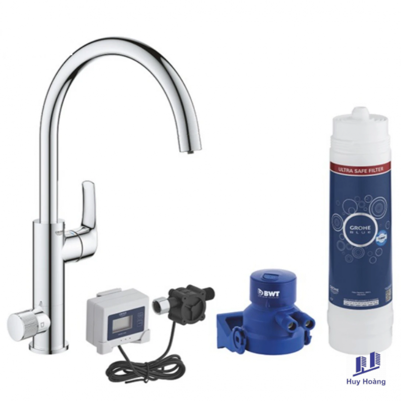 1-148.png Bộ Vòi Rửa Chén + Lọc Nước Grohe 30384000 - Ảnh 1