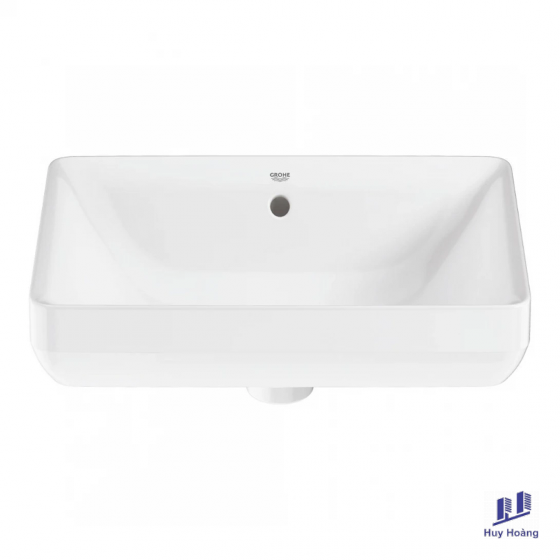 1-189.png Chậu Rửa Mặt Lavabo Grohe 100983SH00 Euro Ceramic Đặt Bàn 550x380 mm - Ảnh 1
