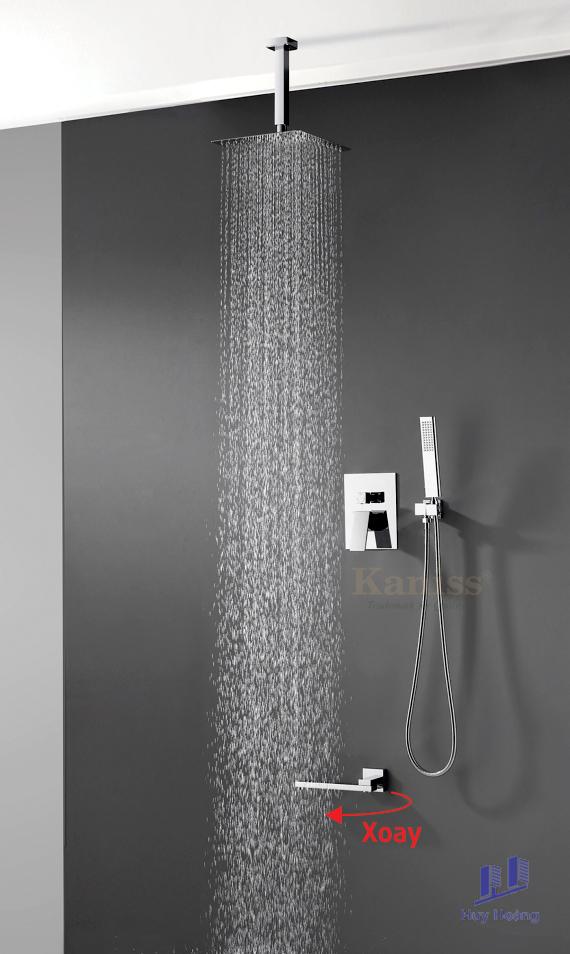 Sen tắm nóng lạnh âm trần Kaniss KS-2098AN