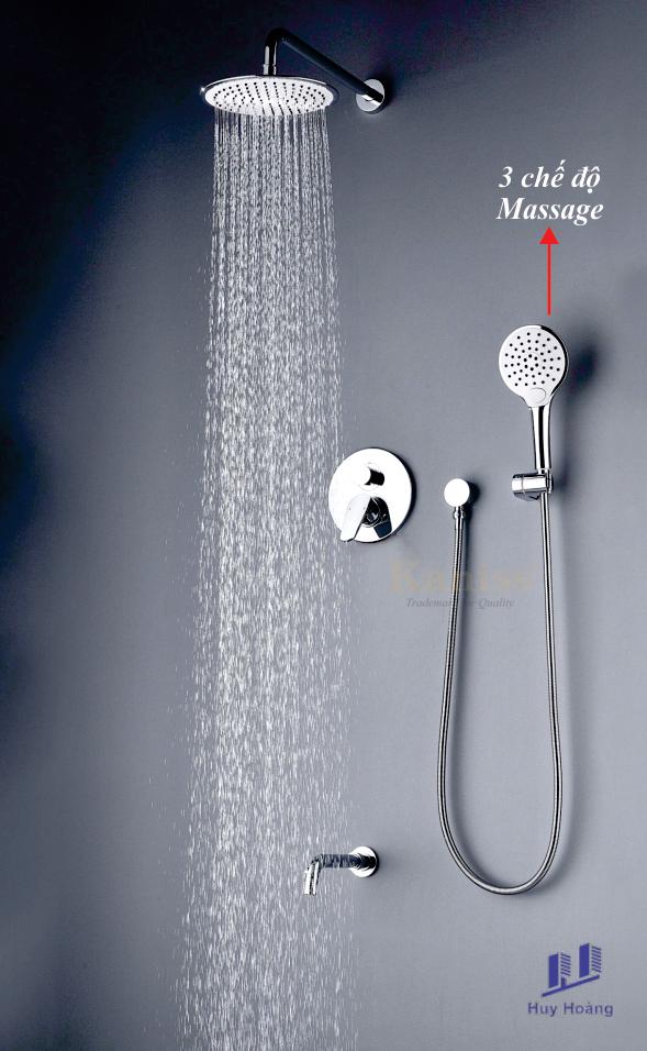 Sen tắm nóng lạnh âm tường Kaniss KS-2099T