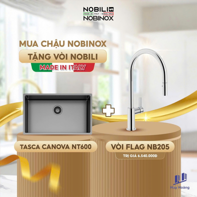 1-236.png Chậu rửa chén NoBiNox NT600B - Ảnh 1