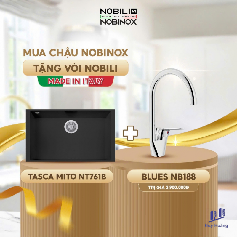 1-247.png Chậu rửa chén NoBiNox NT761B - Ảnh 1