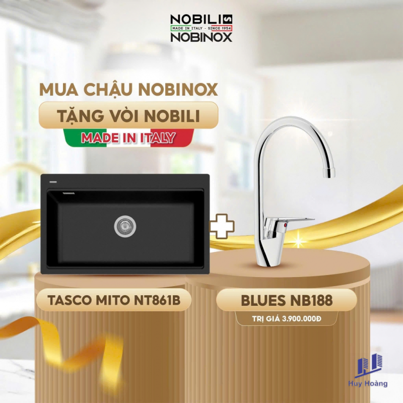 1-249.png Chậu rửa chén NoBiNox NT861B - Ảnh 1