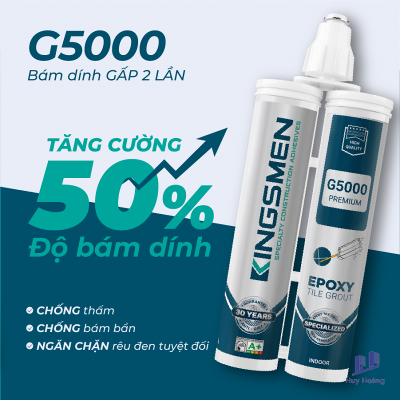1-361.png Keo Ron Gạch Kingsmen G5000 Cao Cấp - Sử Dụng Trong Nhà - Ảnh 1