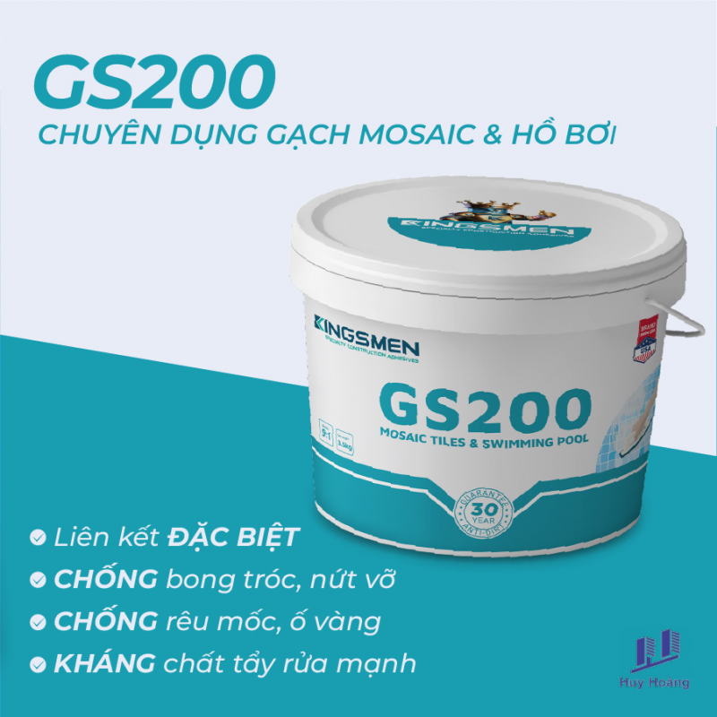 1-365.png Keo Ron Gạch Kingsmen GS200 - Chuyên dụng Mosaic - Ảnh 1