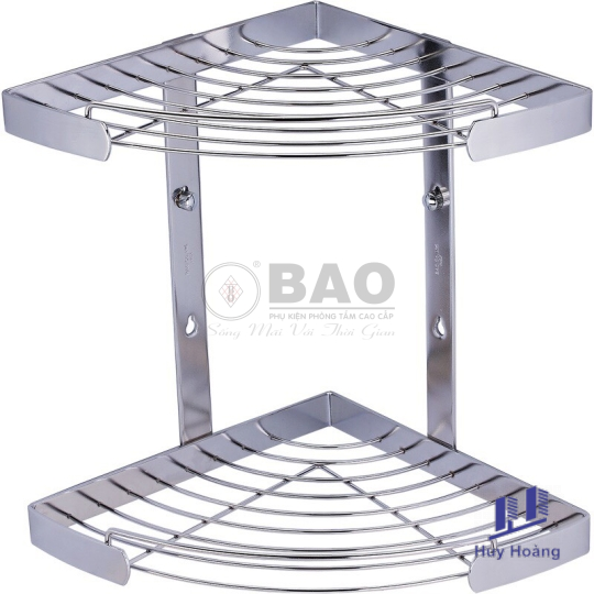 1-402.png Kệ góc Inox BẢO hai tầng BN620 - Ảnh 1