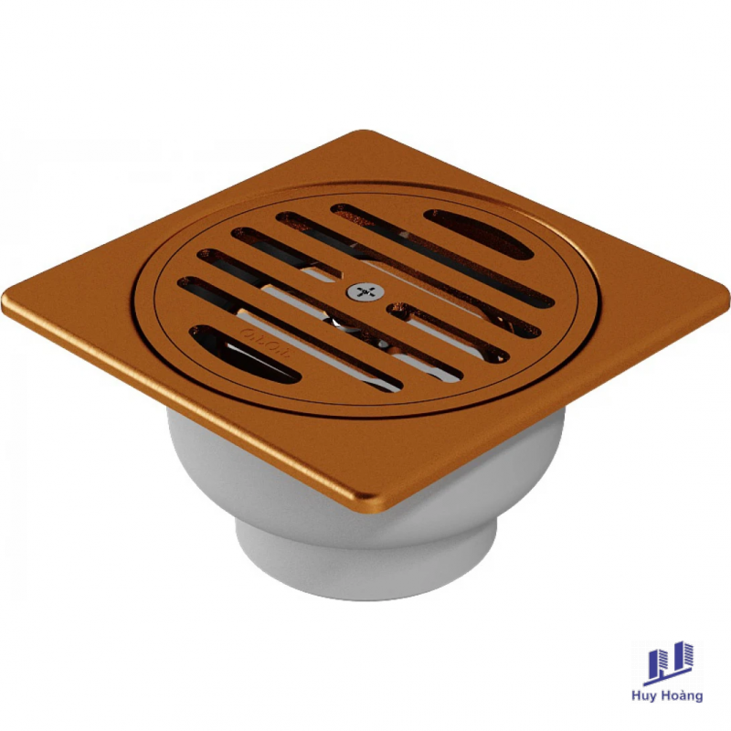 1-626.png Phểu Thoát Sàn TOTO TX1DB#BRG Màu Vàng Hồng 115x115mm Ø60 - Ảnh 1