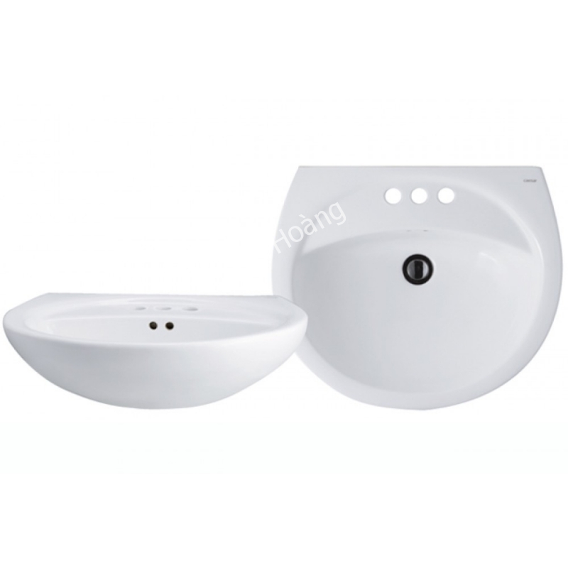 1-71.jpg Chậu Rửa Lavabo Treo Tường CAESAR L2220 - Ảnh 1