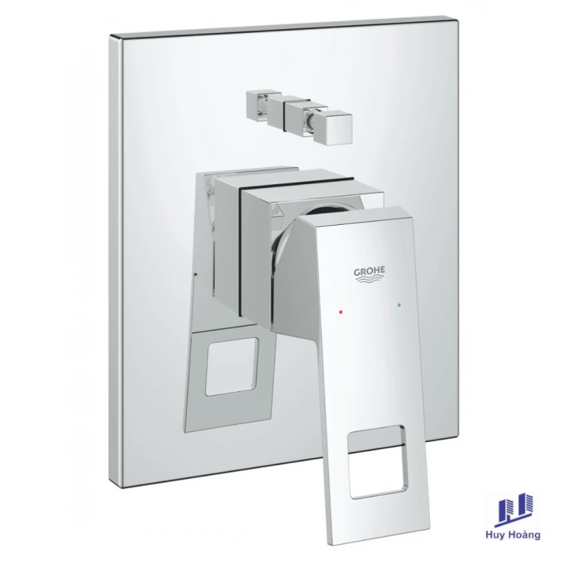 1-734.png Van Trộn Grohe 19896000 Eurocube Nóng Lạnh Âm Tường - Ảnh 1