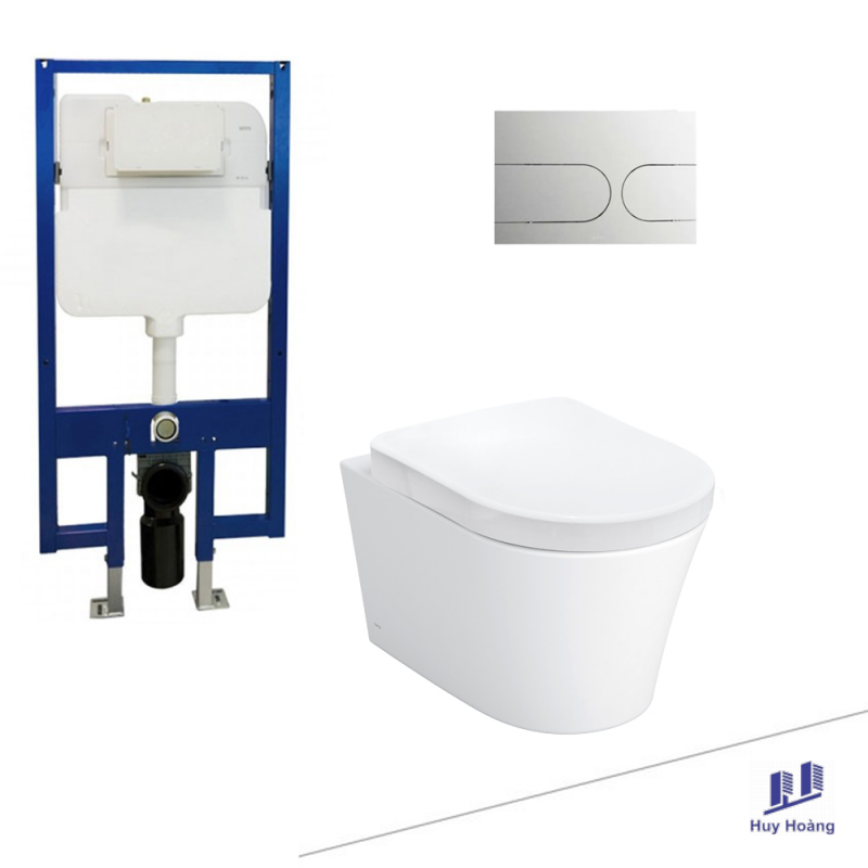 1-82.png Bồn Cầu TOTO CW553/WH172A/TC384CVK/MB175M#SS Treo Tường - Ảnh 1