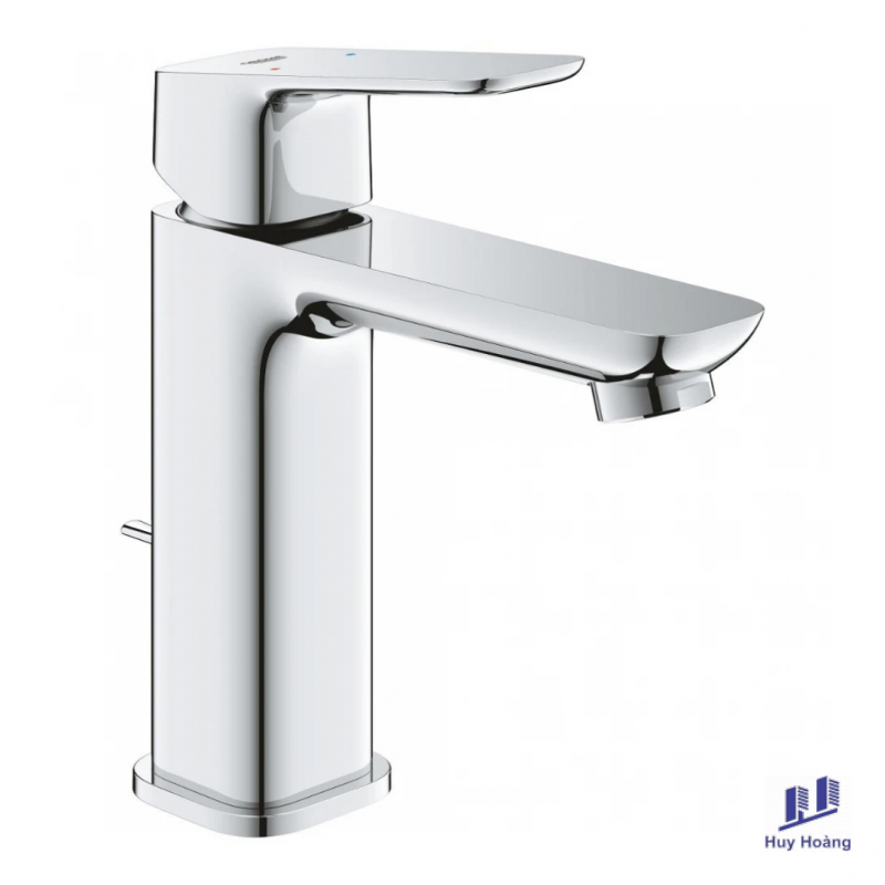 1-831.png Vòi Lavabo Grohe 1017490000 Cubeo SLM Basin M Nóng Lạnh - Ảnh 1