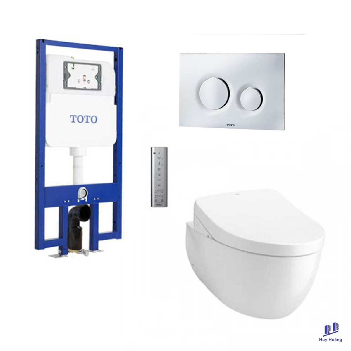1-86.png Bồn Cầu TOTO CW812REA/TCF4911EZ/WH172AAT/TCA464 Treo Tường - Ảnh 1