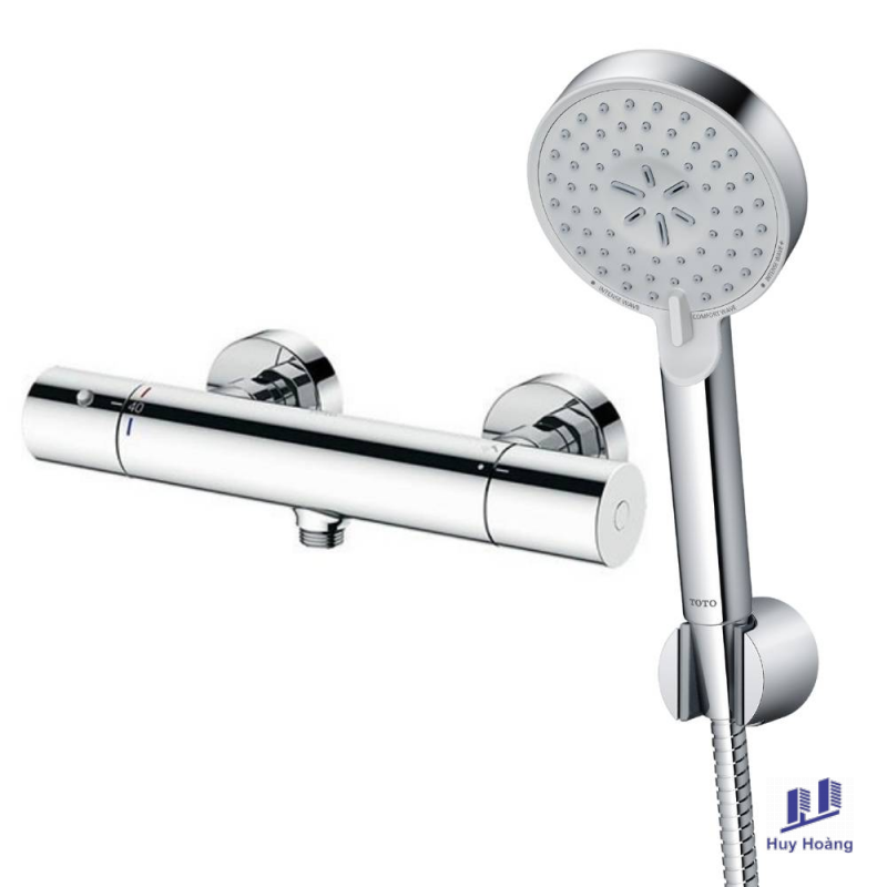 1-884.png Vòi Sen Điều chỉnh Nhiệt Độ TOTO TBV01401BA/TBW07009A - Ảnh 1