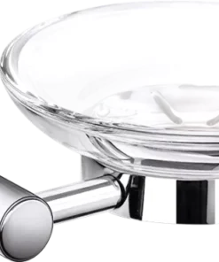 Kệ xà bông kiếng nắp tròn inox 304 Tovashu B2