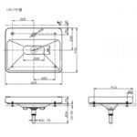 Chậu Rửa Mặt Lavabo TOTO LW170YB Đặt Bàn – ảnh chi tiết 3