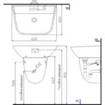 Lavabo Treo Tường Inax L-297V/L-297VC – ảnh chi tiết 3